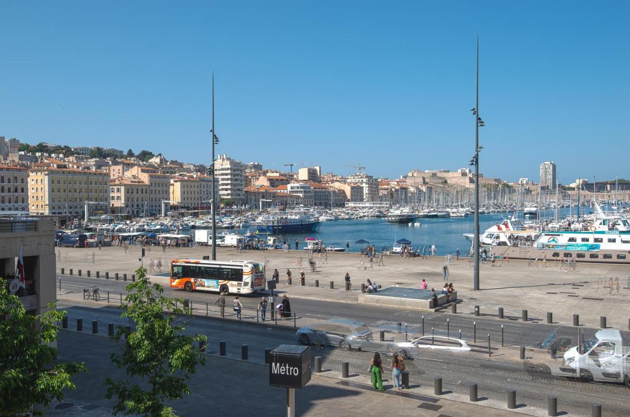 Apartament Le Balcon Du Vieux-Port-Amazing Sea View Marsylia Zewnętrze zdjęcie